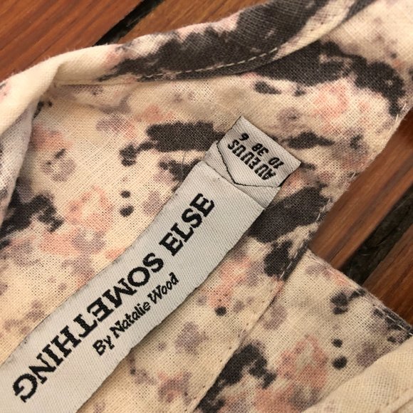 Boxy-fit Tie Dye Print top with Zip Cutout - Picture 5 of 5